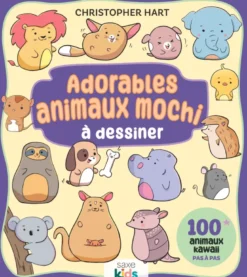 Adorables animaux mochi à dessiner