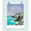 Affiche A2 "Finistère, après c'est la mer"