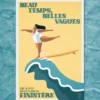 Affiche Surf Lady