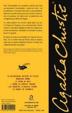 Agatha Christie, L'Intégrale, tome 1