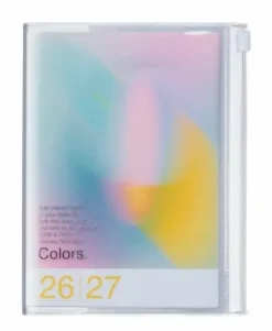 Agenda A5 2027 - Gradient Rose