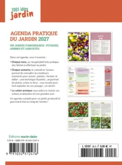 Agenda pratique du jardin 2027
