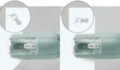 Agrafeuse sans agrafes - Handy Bleu Vert