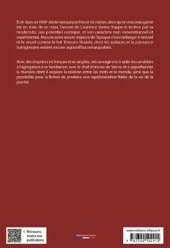 Agrégation anglais 2026 - Laurence Sterne - The Life and Opinions of Tristram Shandy, Gentleman