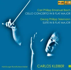 AlbumCD 12 CM LP Bach, CPE - Telemann : Concerto pour violoncelle, Suite