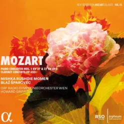 AlbumCD 12 CM LP Piano Concertos Nos. 1, KV 37 & 27, KV 595, Clarinet Concerto, KV 622