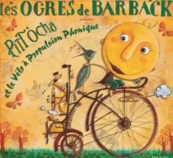 AlbumCD 12 CM LP Pitt Ocha 4 et le vélo à propulsion phonique