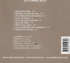 AlbumCD 12 CM LP Septembre bleu