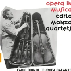 AlbumCD DIGIPACK Carlo Monza Quartets - Opera In Musica