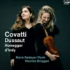 AlbumCD DIGIPACK Covatti, Dussaut, Honegger, d'Indy: Sonatas for Violin and Piano