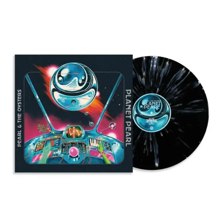 Album33 T 30 CM Planet Pearl - Vinyle Noir Splatter Blanc