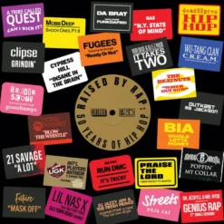 Album33 T 30 CM Raised By Rap: 50 Years Of Hip Hop