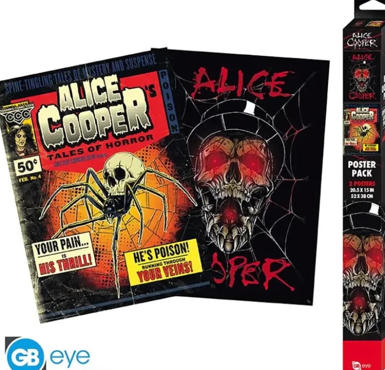 Alice Cooper Poster Pack