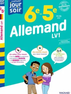 Allemand 6e-5e LV1 - Cahier Jour Soir