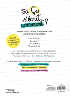 Ça s'écrit comment ?