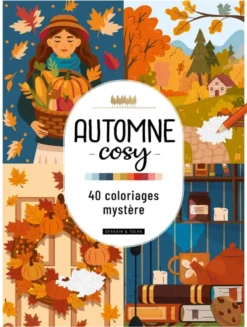 Automne Cosy - 40 coloriages mystère