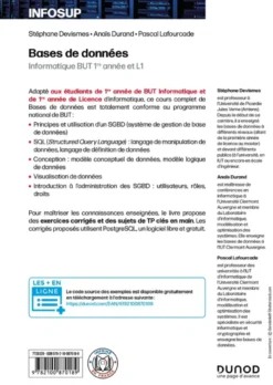 Bases de données - Informatique BUT 1re année et L1