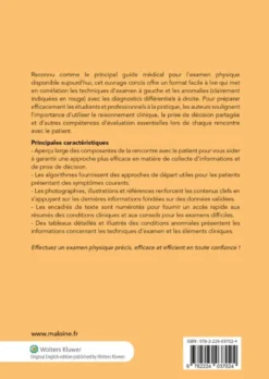 Bates : Examen physique et interrogatoire du patient
