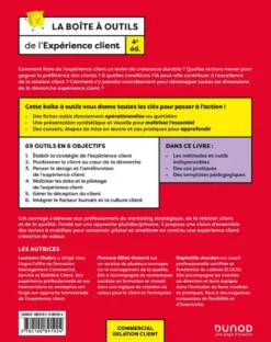 Boîte à Outils Commercial / Relation ClientLa boîte à outils de l'expérience client - 4e éd