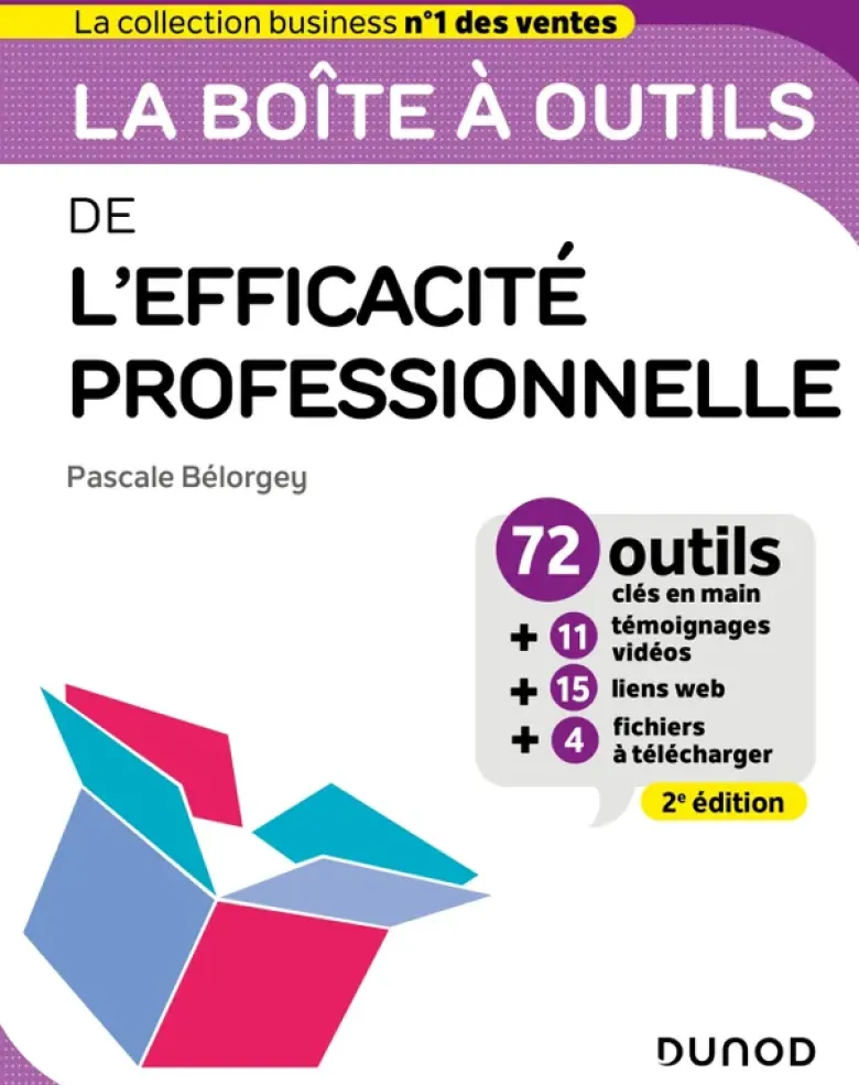 Boîte à outils Efficacité / Bien-être au travailLa boîte à outils de l'Efficacité professionnelle - 2e éd.