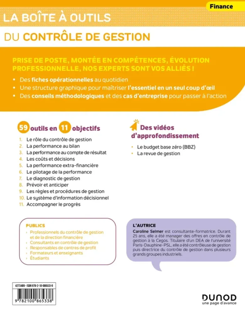 Boîte à outils Gestion / Finance - ComptabilitéLa boîte à outils du Contrôle de gestion - 2e éd.