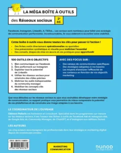 Boîte à outils Marketing / CommunicationLa Méga Boite à outils des Réseaux sociaux - 2e éd