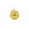Boule disco à facettes - Or - 15 cm