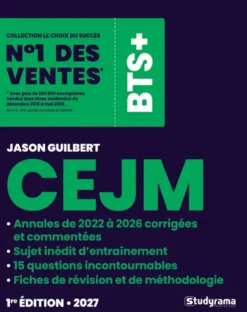 BTS - Annales corrigées CEJM