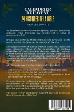 Calendrier de l'Avent - 24 histoires de la Bible pour les enfants