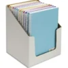 Carnet de croquis A4 à spirales 50 feuilles 120g (couleurs assorties)