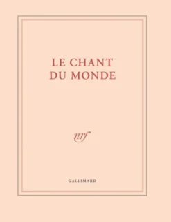 Carnet de dessin "Le chant du monde" (papeterie)