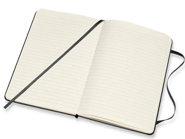 Carnet grand format Rigide - Pages lignées