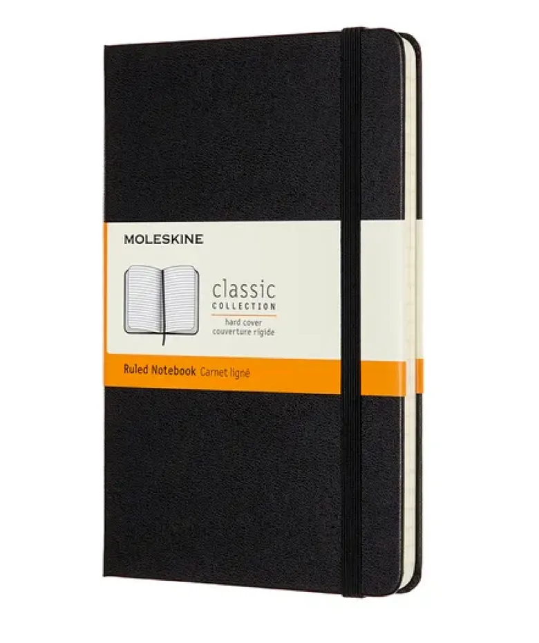 Carnet grand format Rigide - Pages lignées