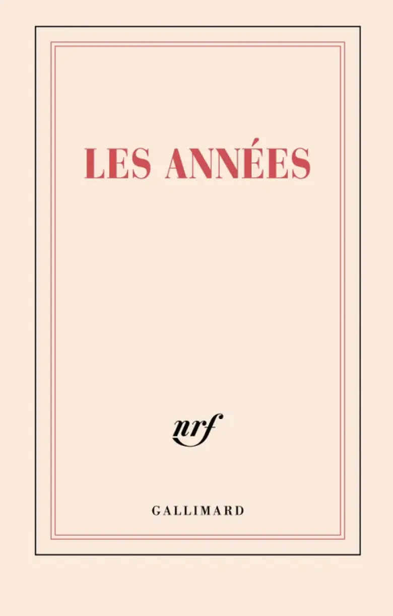 Carnet "Les années" (papeterie)