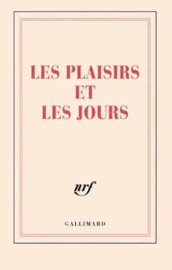 Carnet «Les Plaisirs et les Jours» (papeterie)
