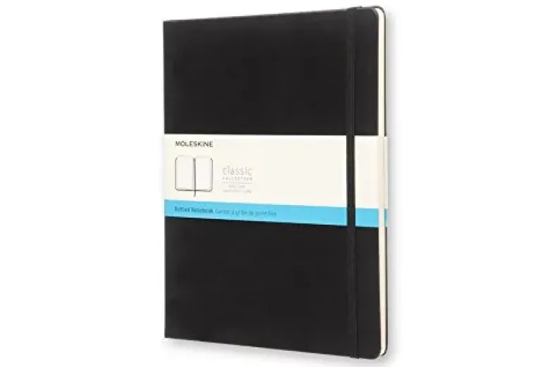 Carnet XL rigide - Pages pointillées