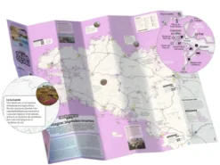 Carte 15 aventures à vélo en Bretagne