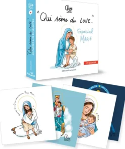 25 cartes « Qui sème du love » spécial Marie