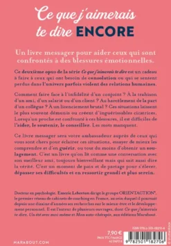 Ce que j'aimerais te dire encore