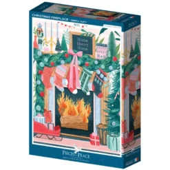Cheminée de Noël