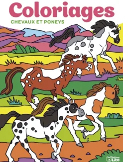 Chevaux et poneys : coloriages