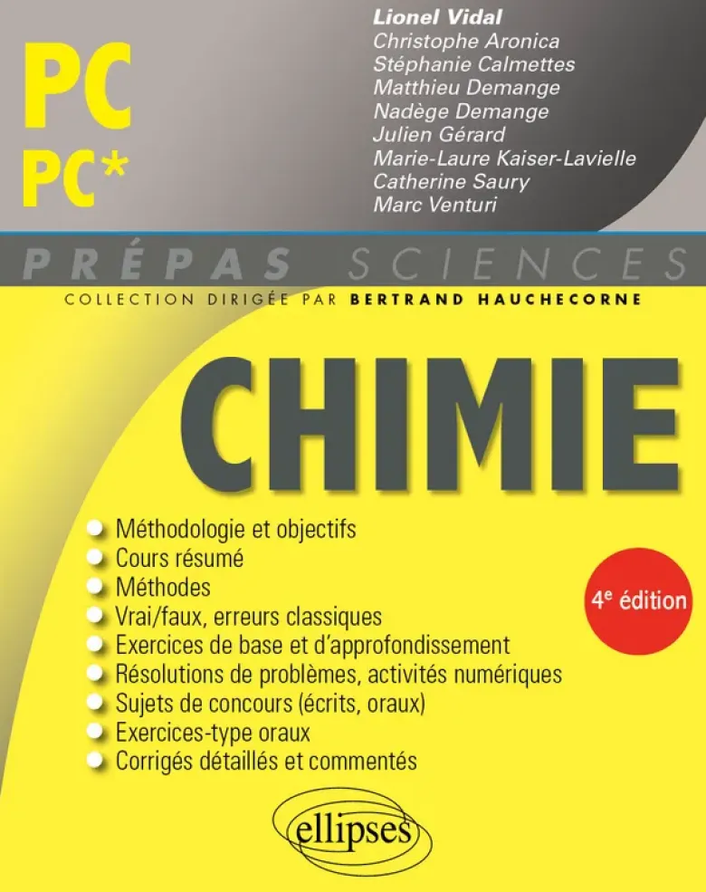 Chimie PC/PC*