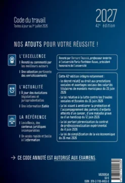 Code du travail 2027