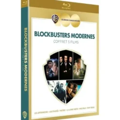 Coffret 100 ans Warner - 5 films - Blockbusters modernes - Blu-ray