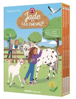 Coffret bibliothèque 1 - jade et les chevaux - tomes 1 à 3