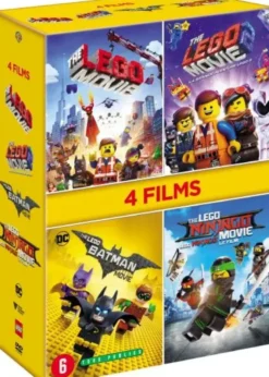 Coffret intégrale Lego : Les grandes aventures Lego 1 et 2 + Lego ninjago + Lego Batman