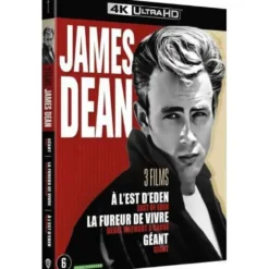 Coffret James Dean - Géant + La fureur de vivre + À l'est d'Eden - 4K UHD
