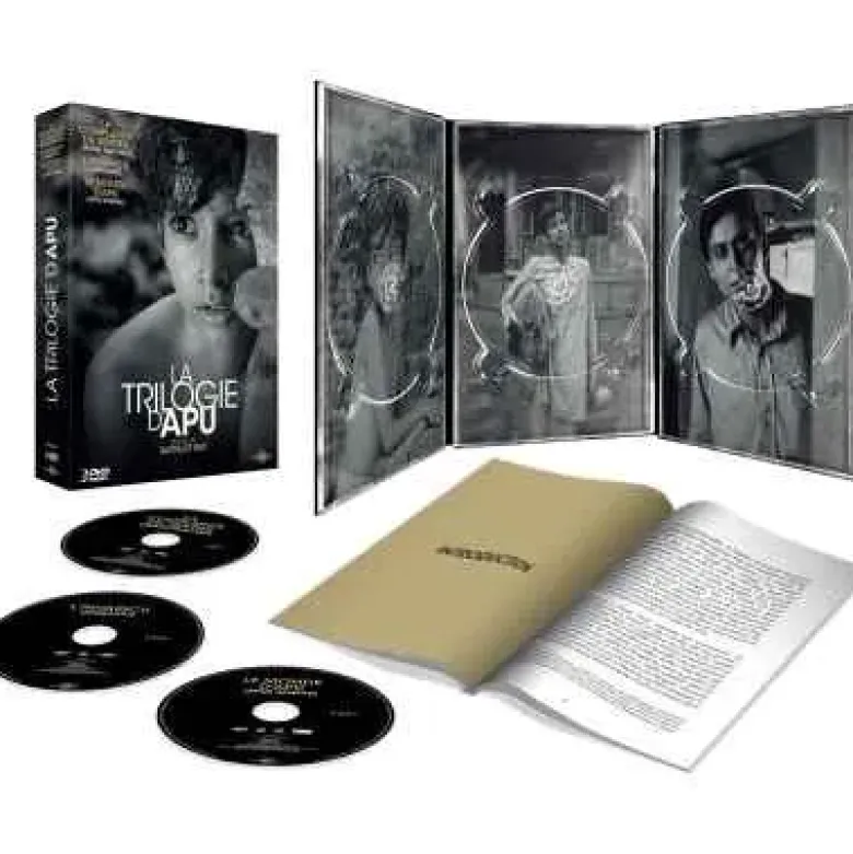 Coffret La Trilogie d'Apu : La Complainte du sentier + L'Invaincu + Le Monde d'Apu - DVD (1955)