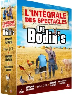 Coffret Les Bodin's - 4 spectacles - DVD