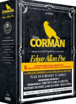 Coffret Roger Corman d'après Edgar Allan Poe en 8 films - Blu-ray